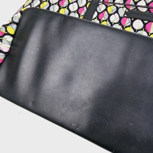 Vera Bradley Large Tote Bag Leaf Pattern - Picture 8 of 9